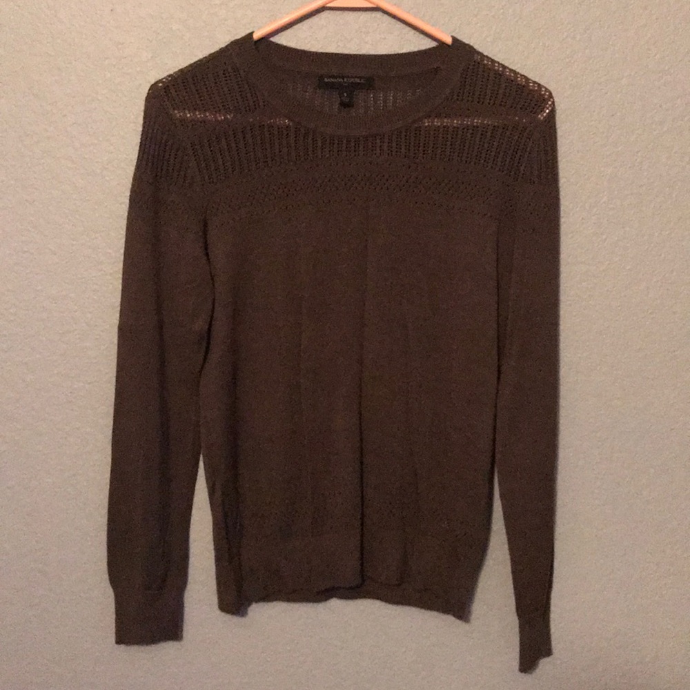 Banana Republic Green Sweater